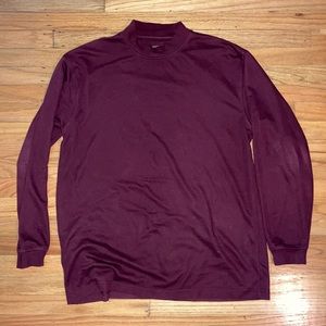 Lone Cypress Long Sleeve Shirt Red Medium Womens